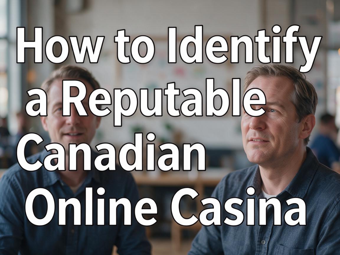 How to Identify a Reputable Canadian Online Casino