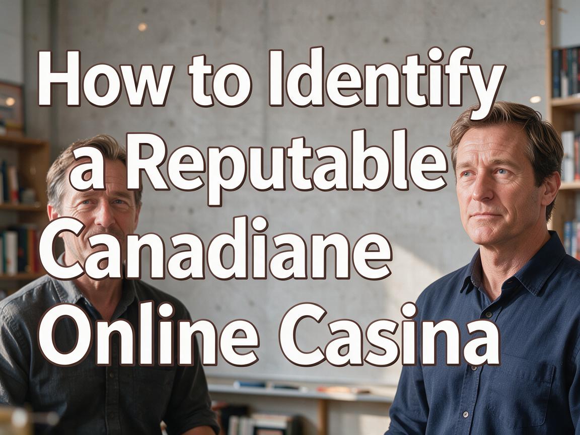 How to Identify a Reputable Canadian Online Casino
