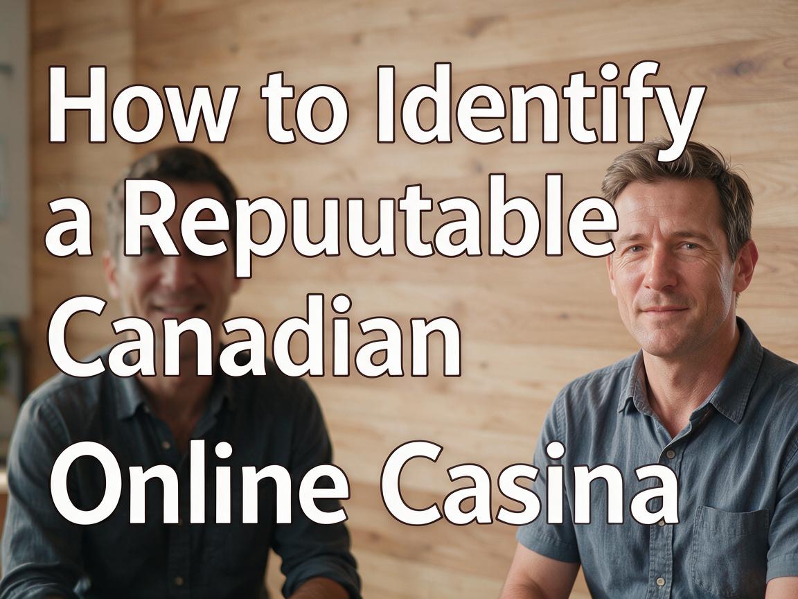 How to Identify a Reputable Canadian Online Casino