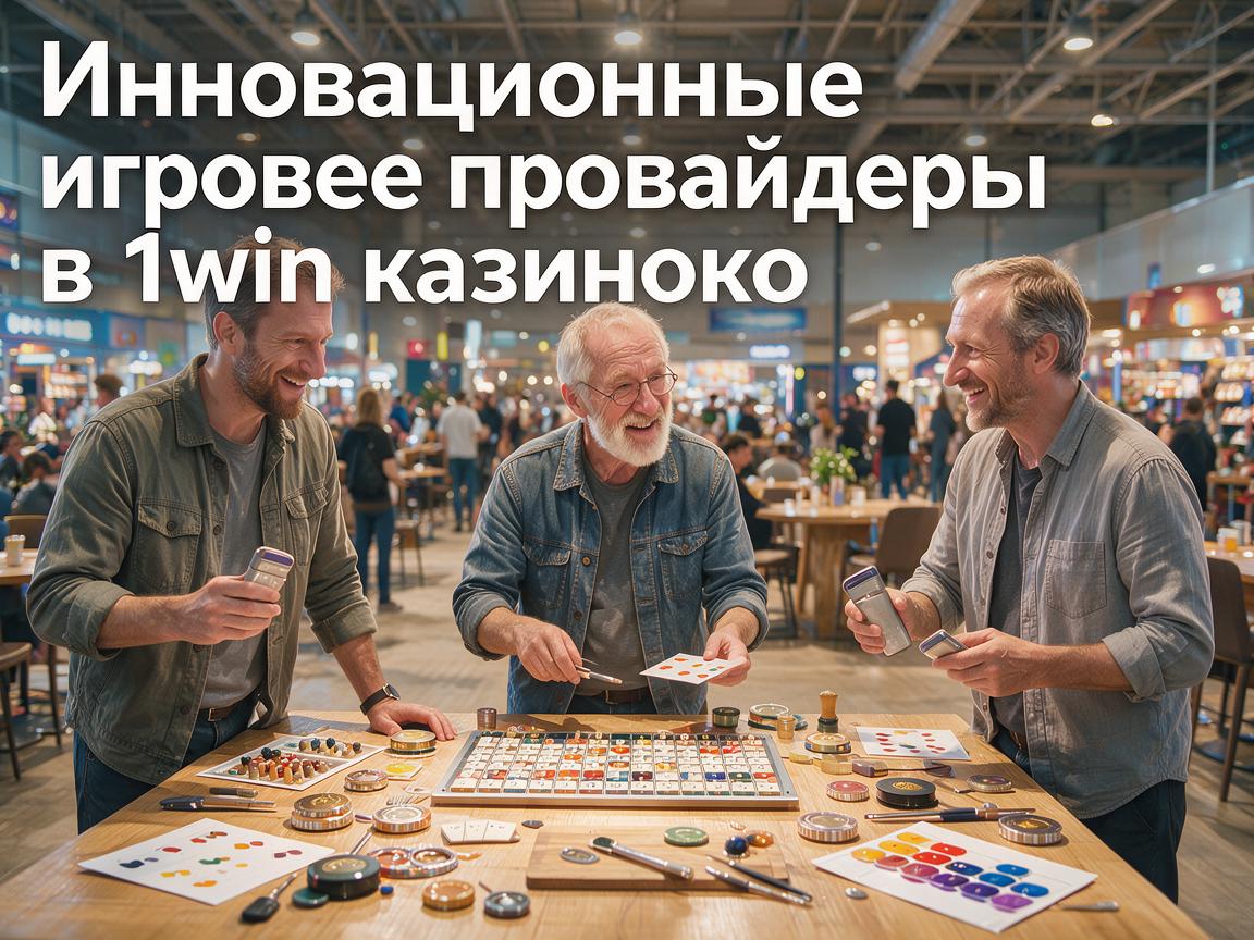 Инновационные игровые провайдеры в 1win казино