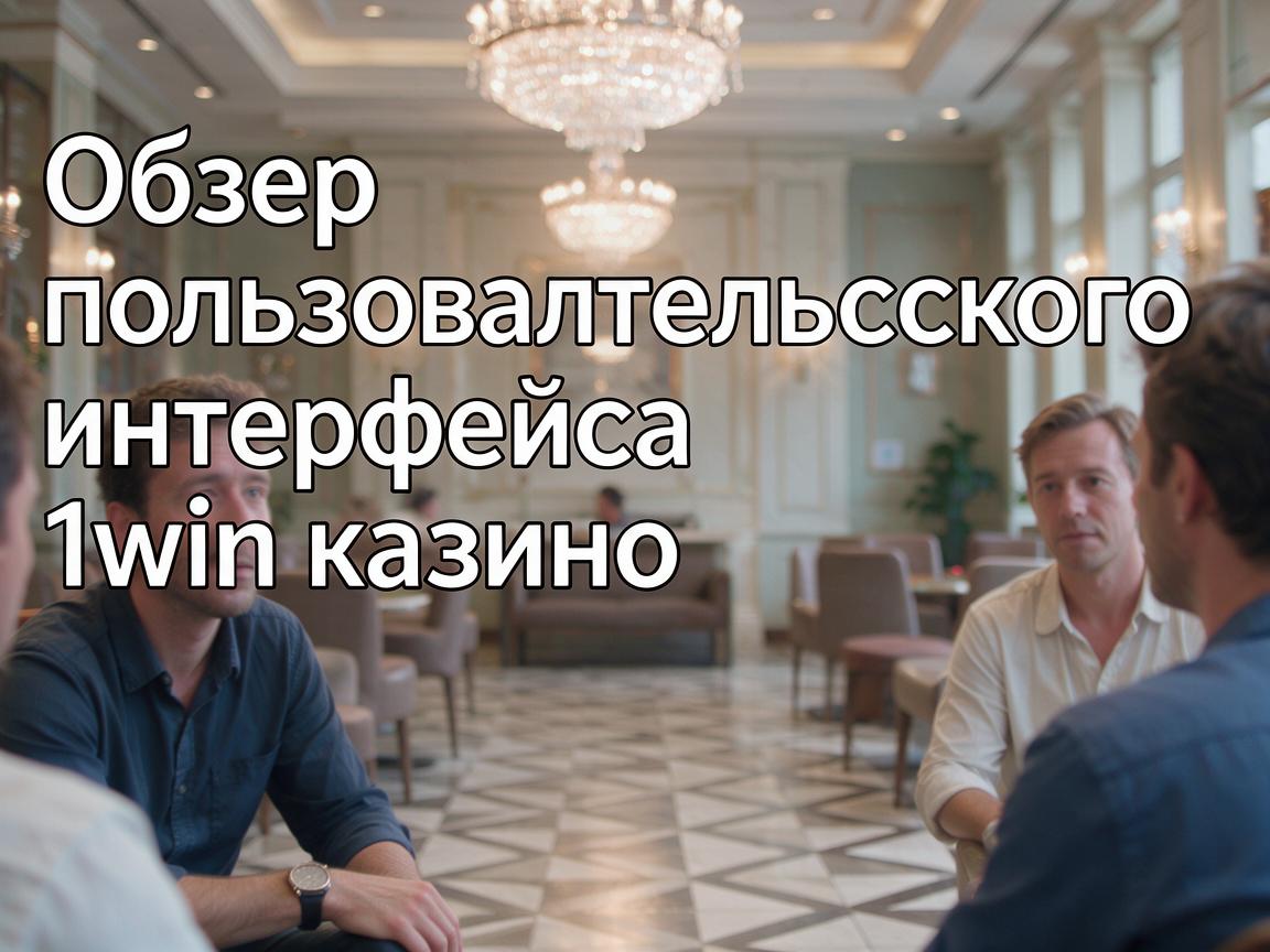 Обзор пользовательского интерфейса 1win казино