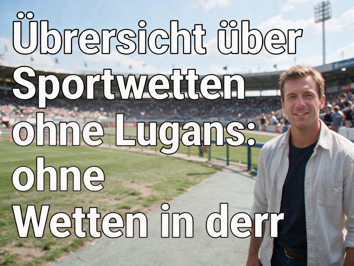 Übersicht über Sportwetten ohne Lugans: Wetten in der Zukunft