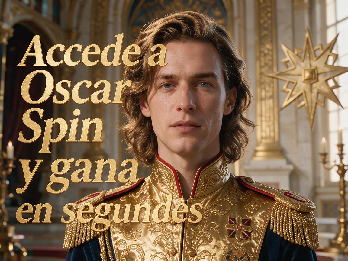 Accede a Oscar Spin y gana en segundos