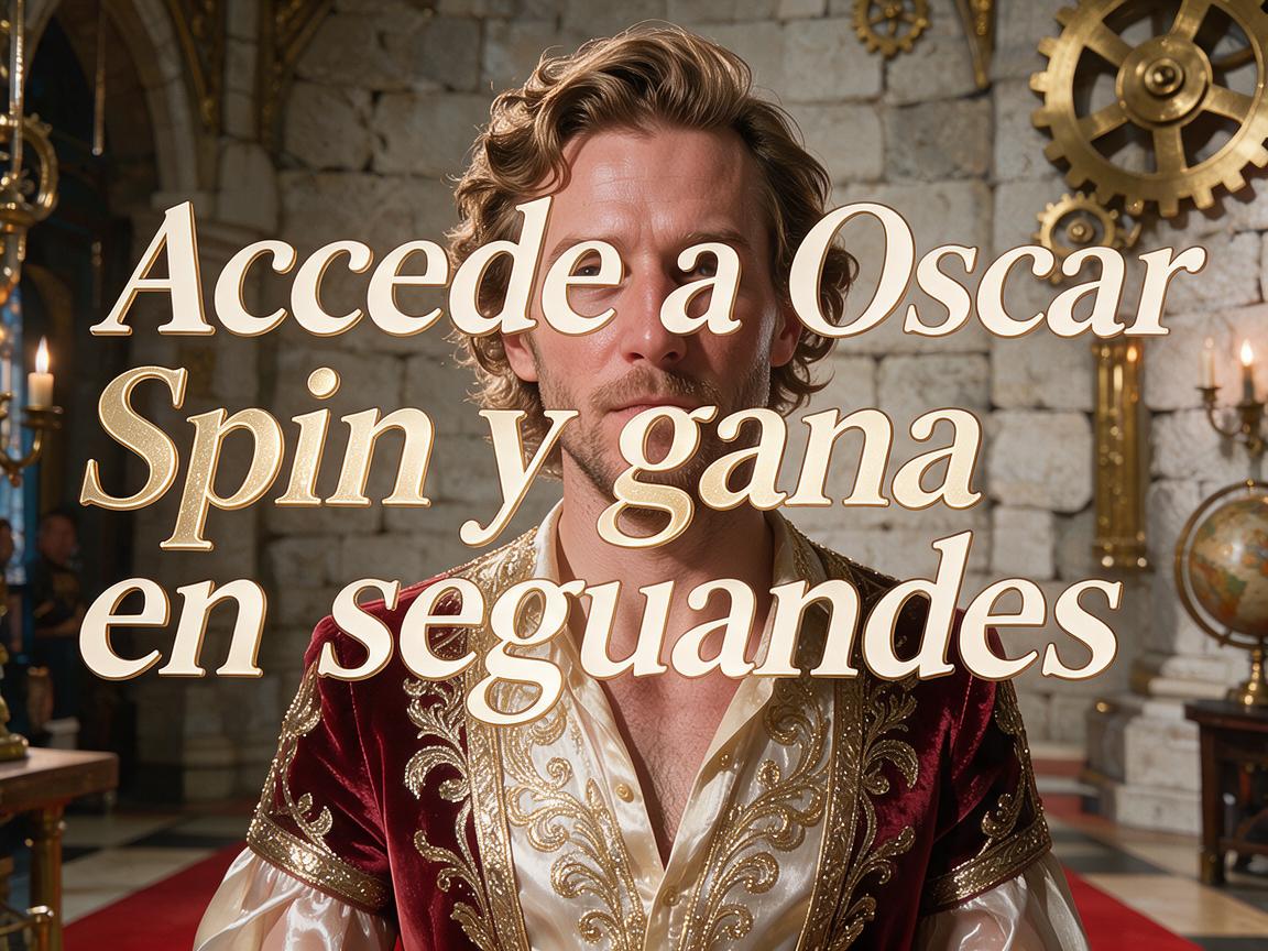 Accede a Oscar Spin y gana en segundos