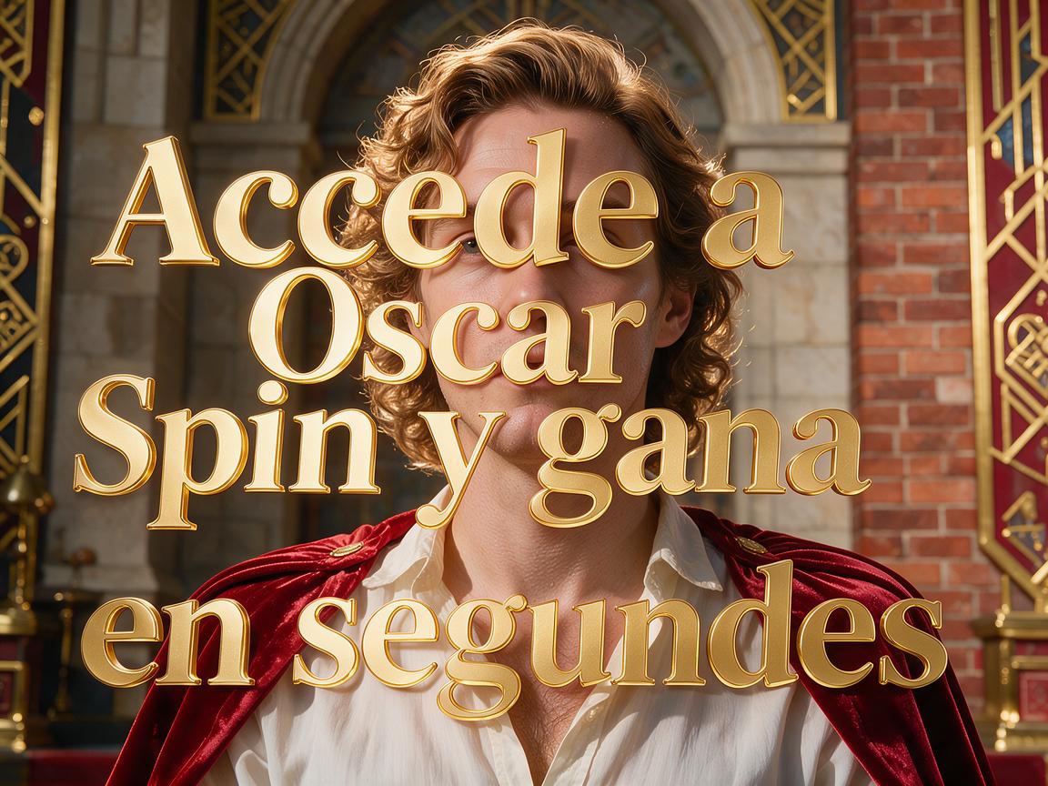 Accede a Oscar Spin y gana en segundos