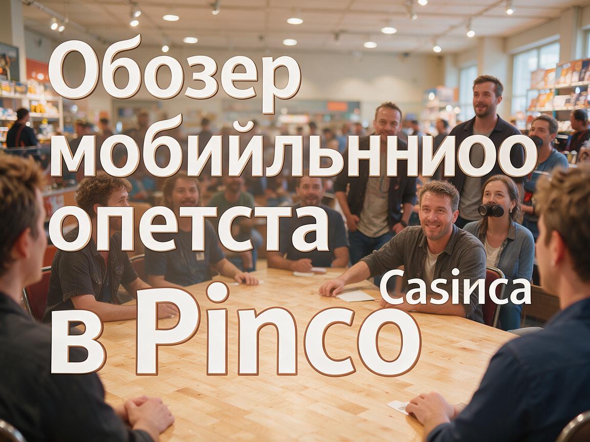 Обзор мобильного опыта в Pinco Casino