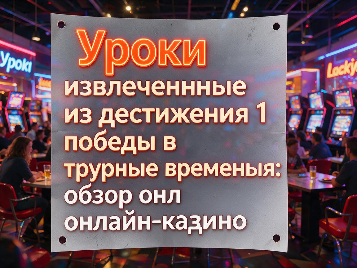 Уроки, извлеченные из достижения 1 победы в трудные времена: обзор онлайн-казино LuckyWin