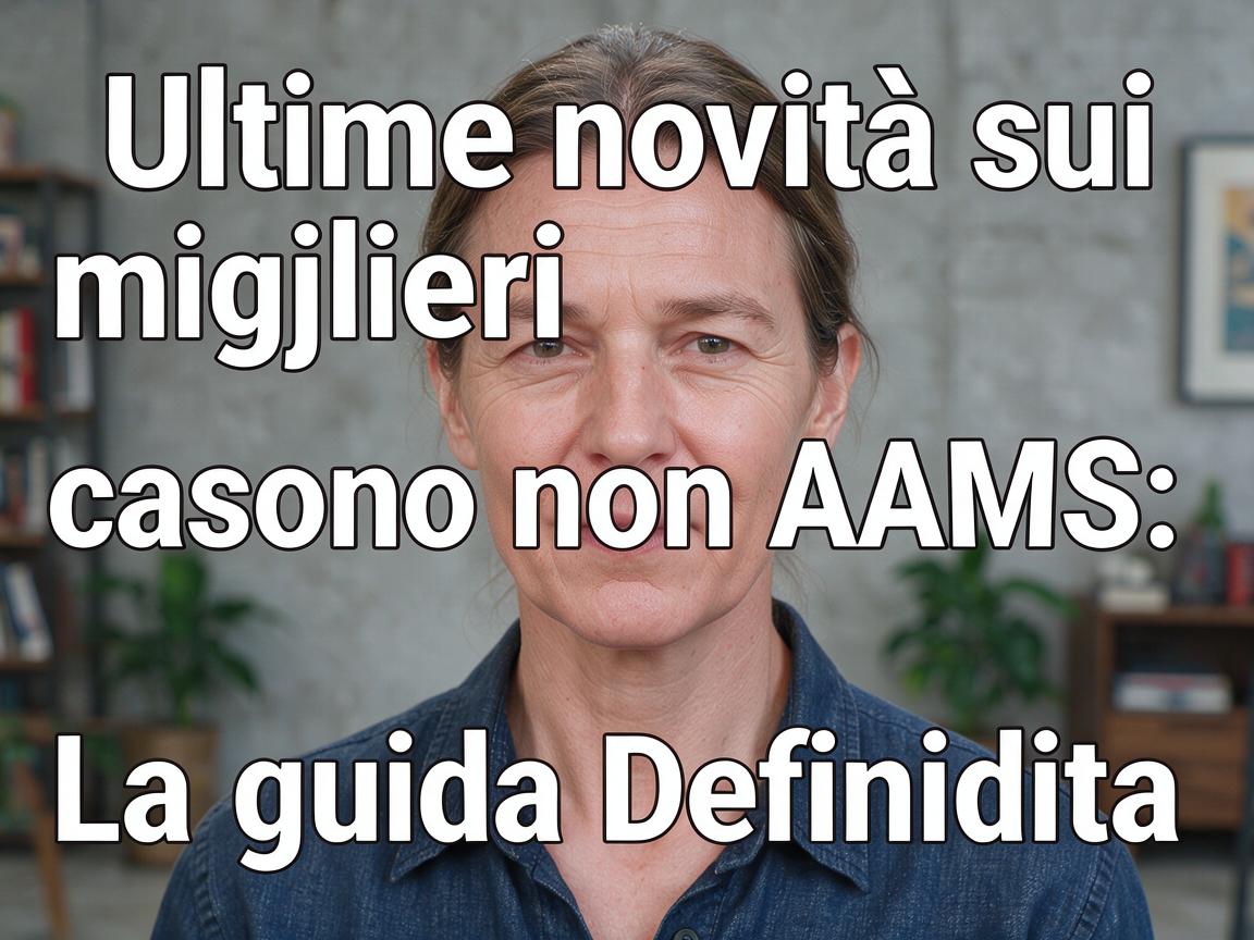 Ultime novità sui migliori casino non AAMS: La guida definitiva