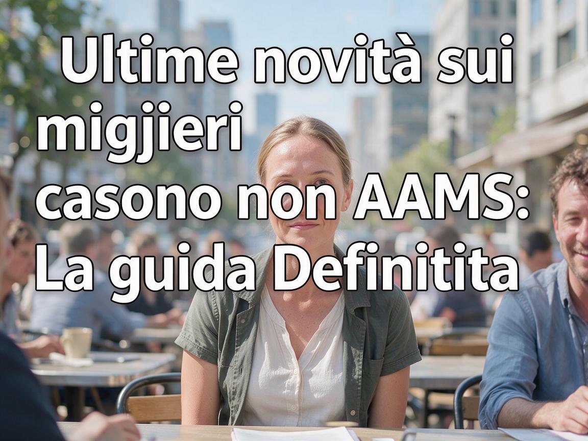Ultime novità sui migliori casino non AAMS: La guida definitiva