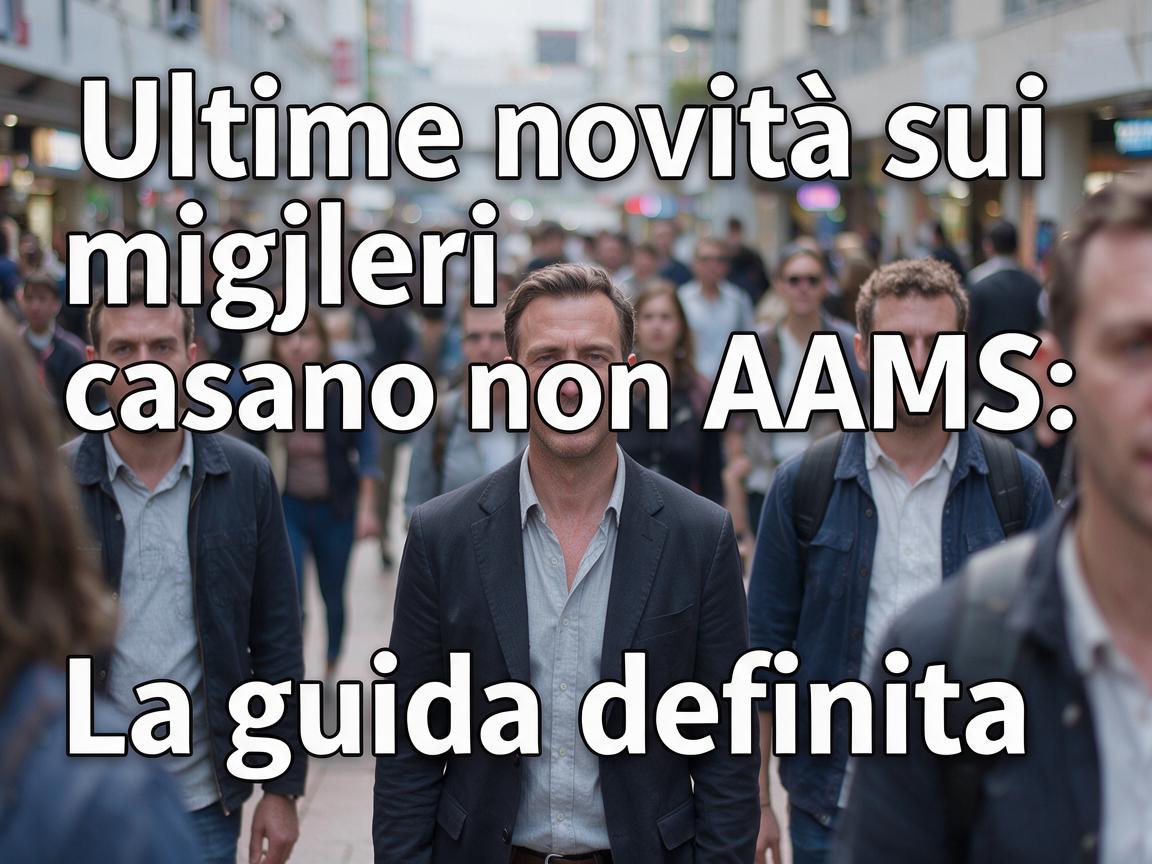 Ultime novità sui migliori casino non AAMS: La guida definitiva