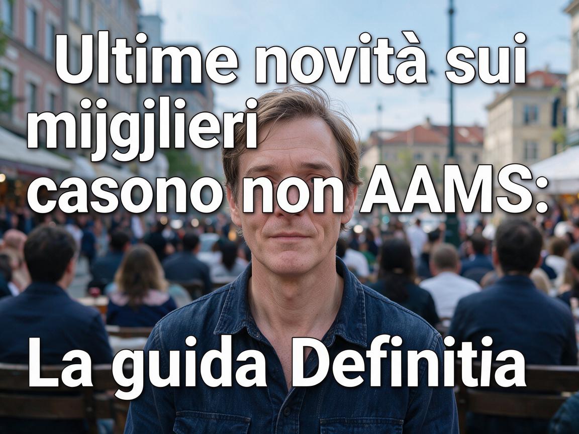 Ultime novità sui migliori casino non AAMS: La guida definitiva