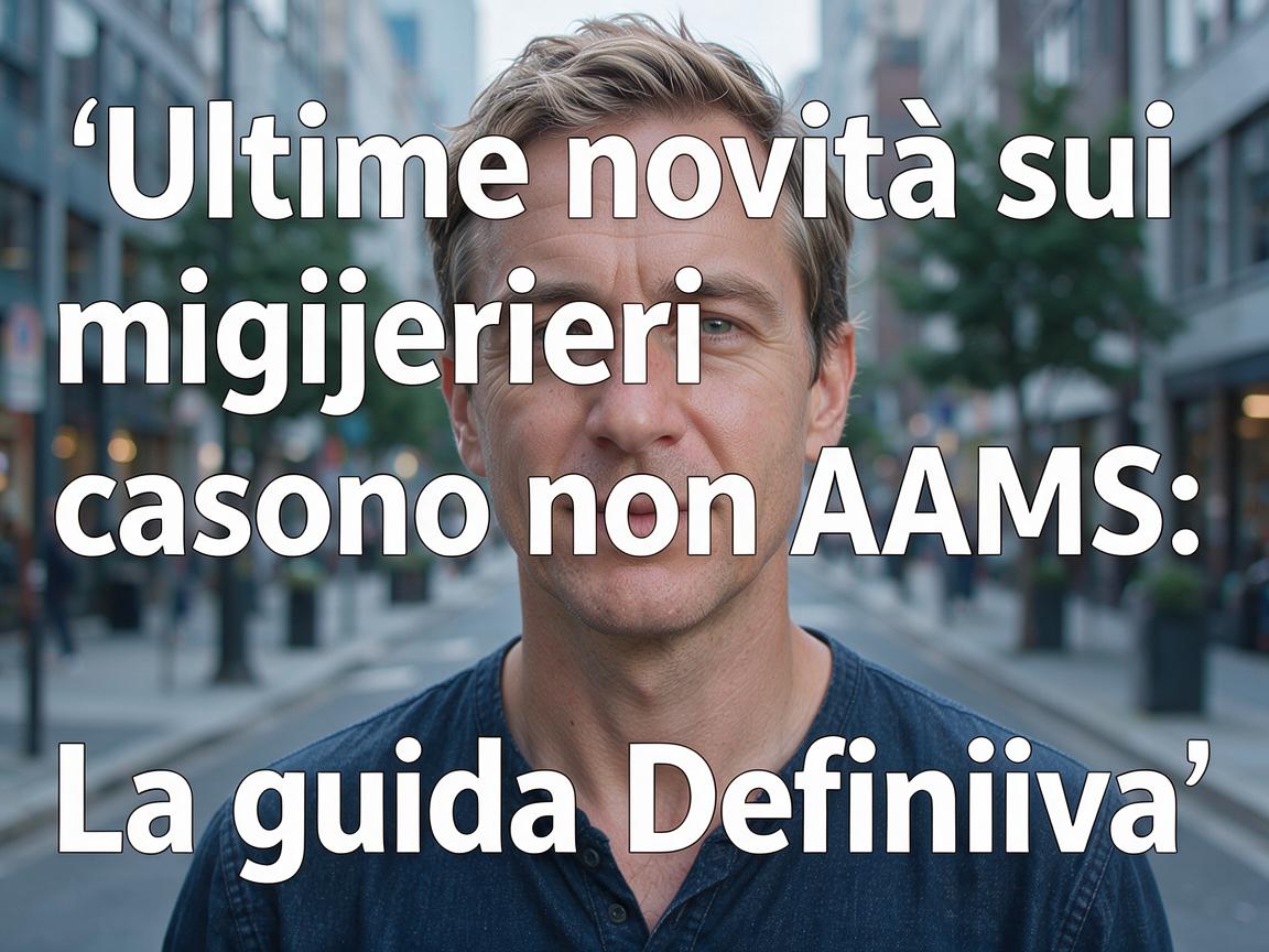 Ultime novità sui migliori casino non AAMS: La guida definitiva
