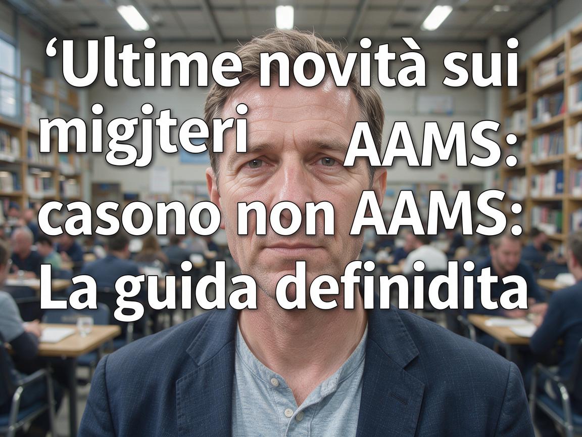 Ultime novità sui migliori casino non AAMS: La guida definitiva