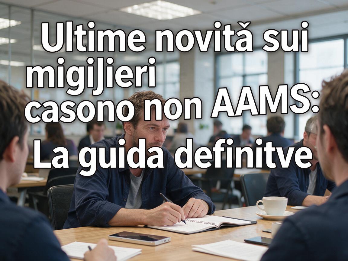 Ultime novità sui migliori casino non AAMS: La guida definitiva