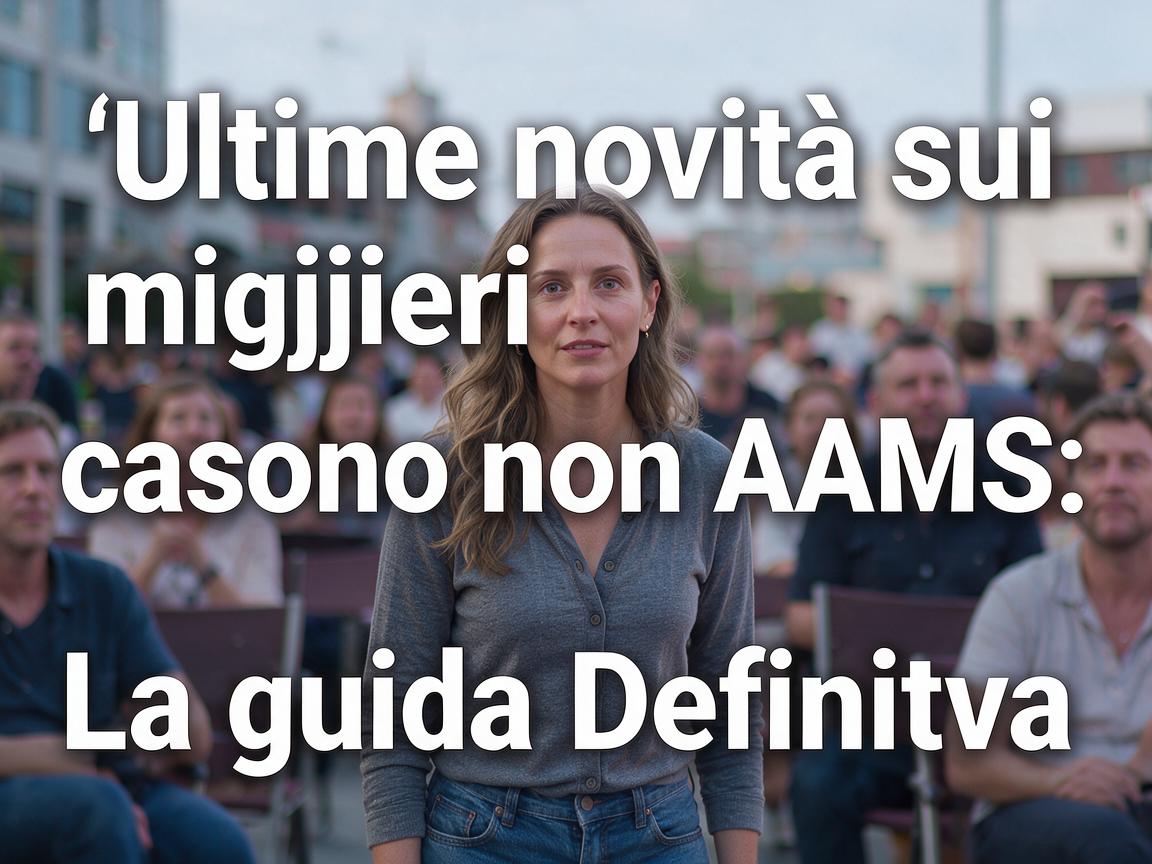 Ultime novità sui migliori casino non AAMS: La guida definitiva