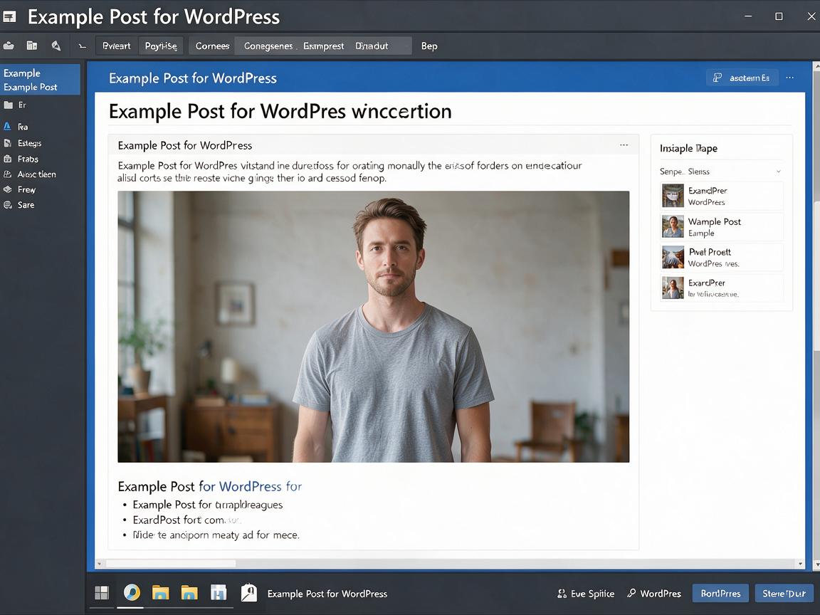Example Post for WordPress