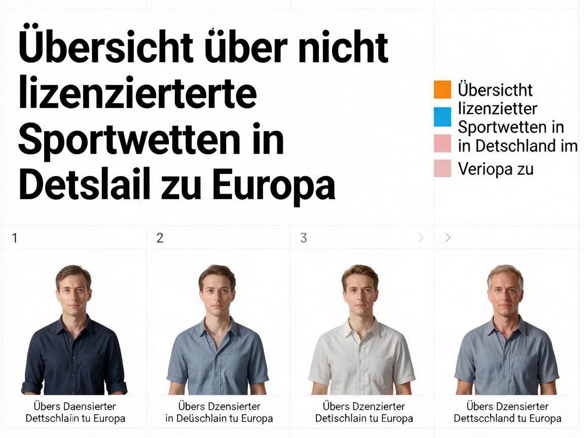 Übersicht über nicht lizenzierte Sportwetten in Deutschland im Vergleich zu Europa