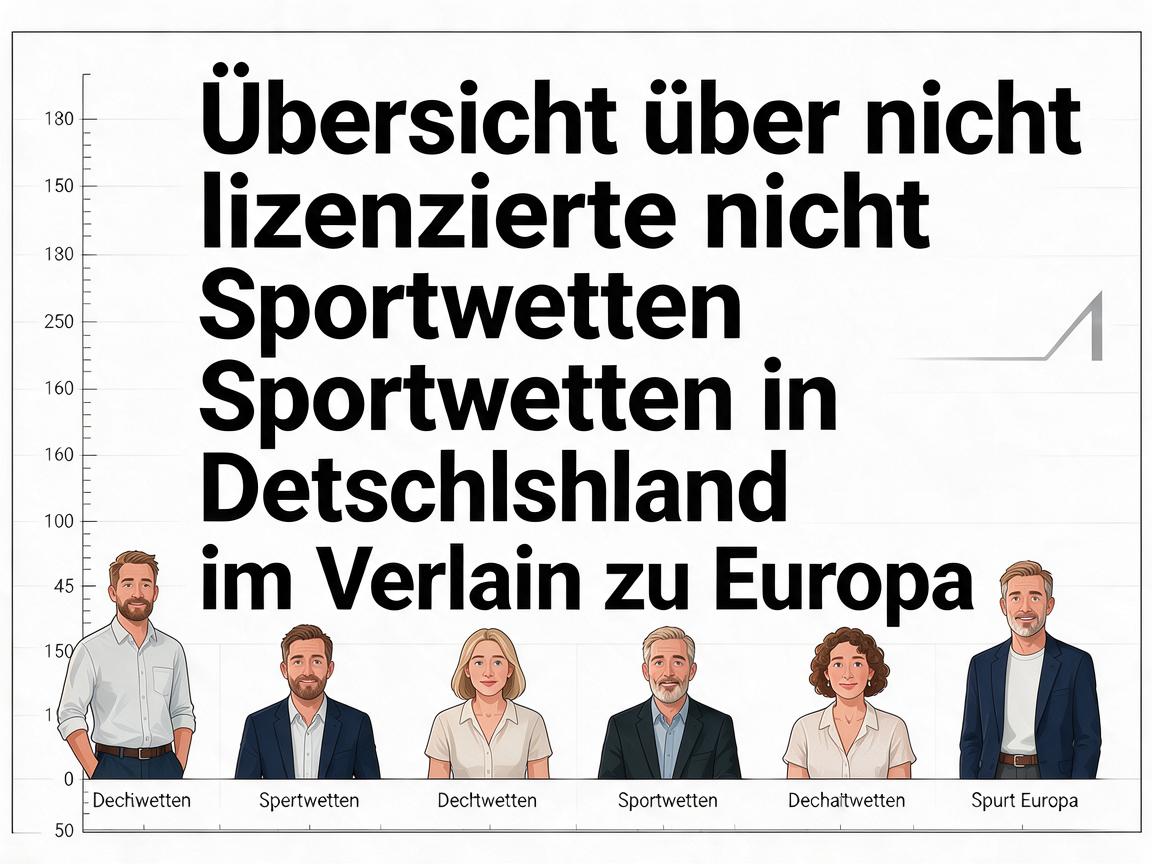 Übersicht über nicht lizenzierte Sportwetten in Deutschland im Vergleich zu Europa