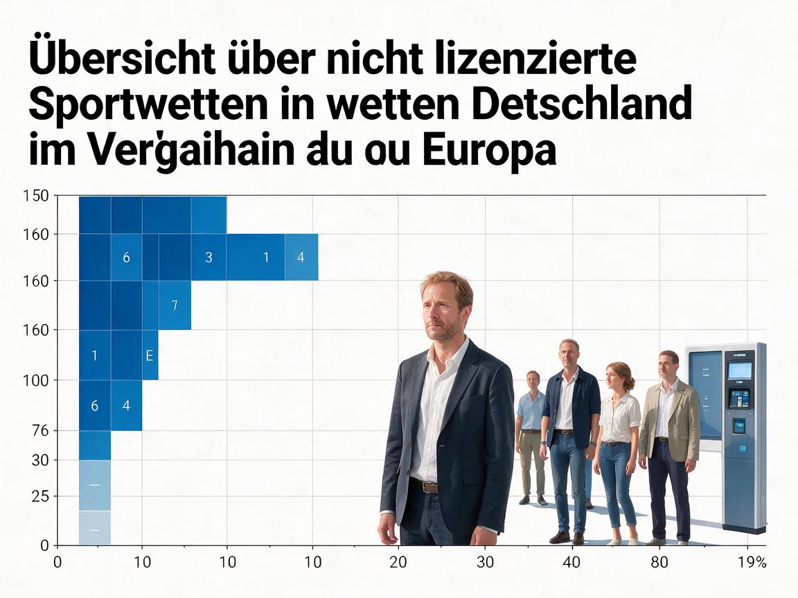 Übersicht über nicht lizenzierte Sportwetten in Deutschland im Vergleich zu Europa