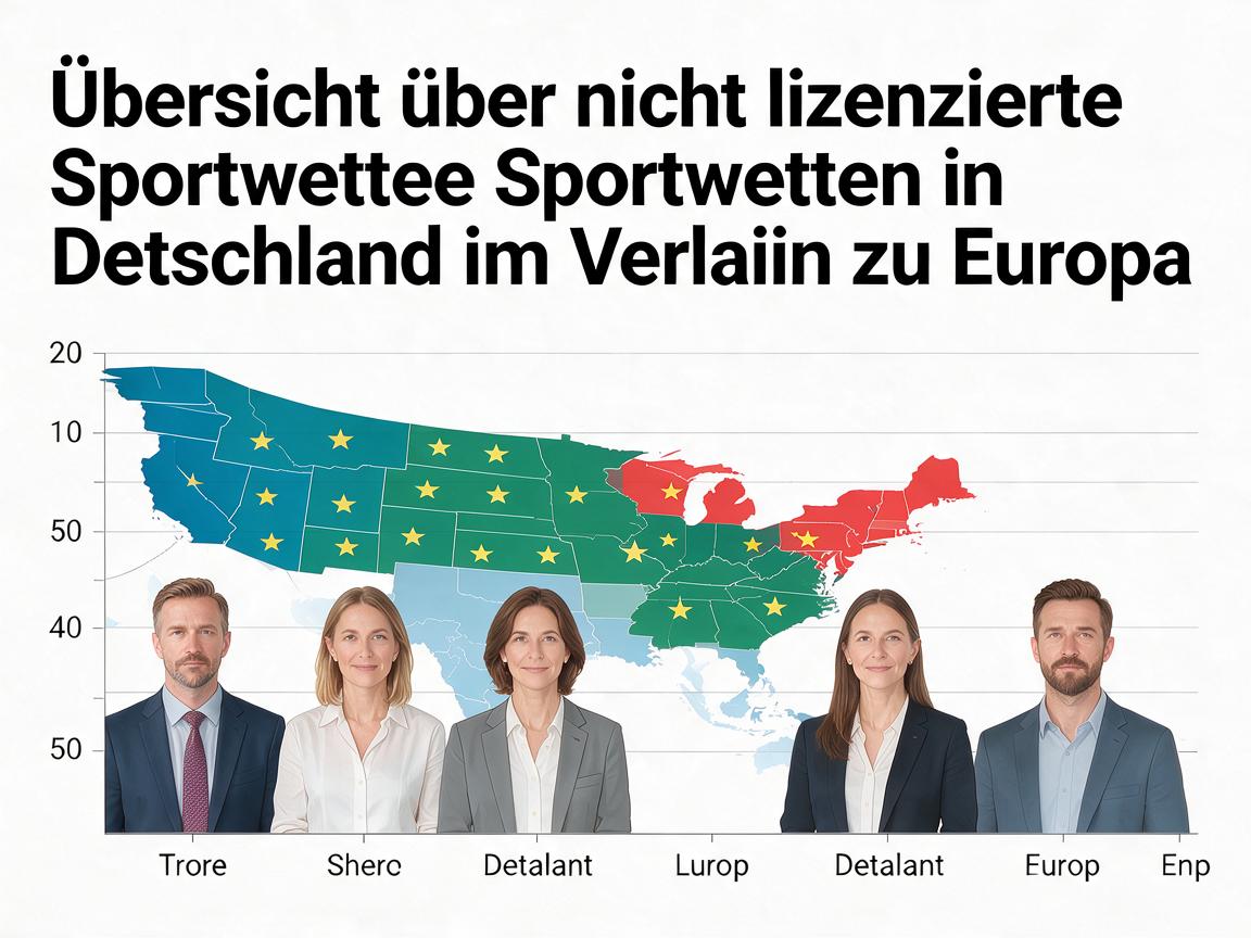 Übersicht über nicht lizenzierte Sportwetten in Deutschland im Vergleich zu Europa