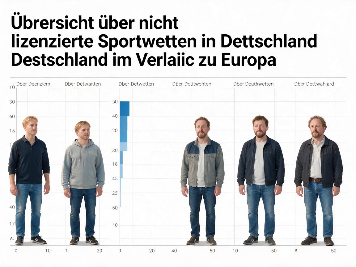 Übersicht über nicht lizenzierte Sportwetten in Deutschland im Vergleich zu Europa