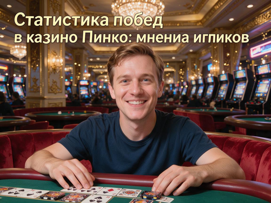 Статистика побед в казино Пинко: мнения игроков