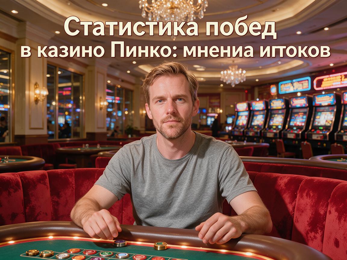 Статистика побед в казино Пинко: мнения игроков