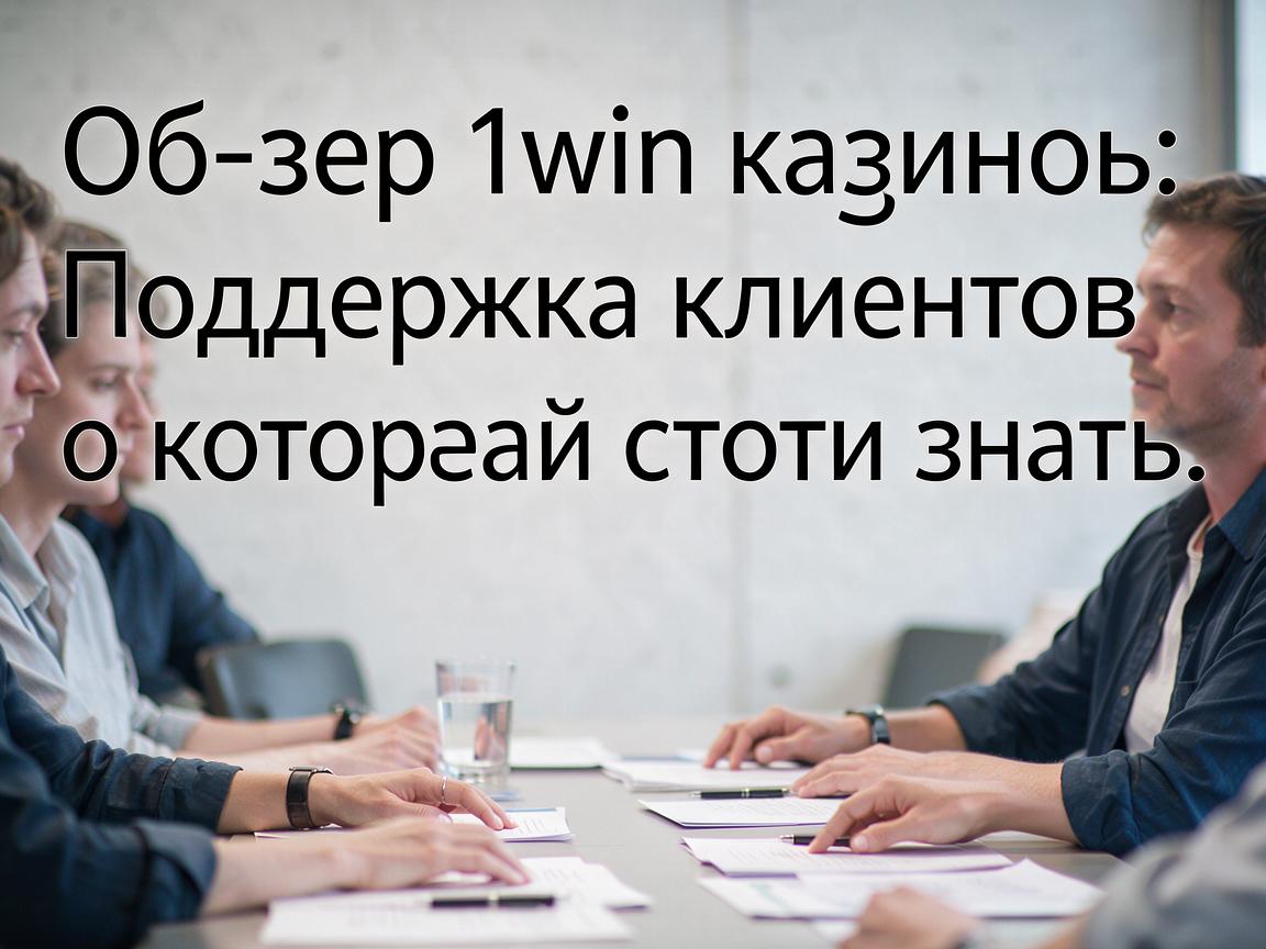 Обзор 1win казино: Поддержка клиентов, о которой стоит знать