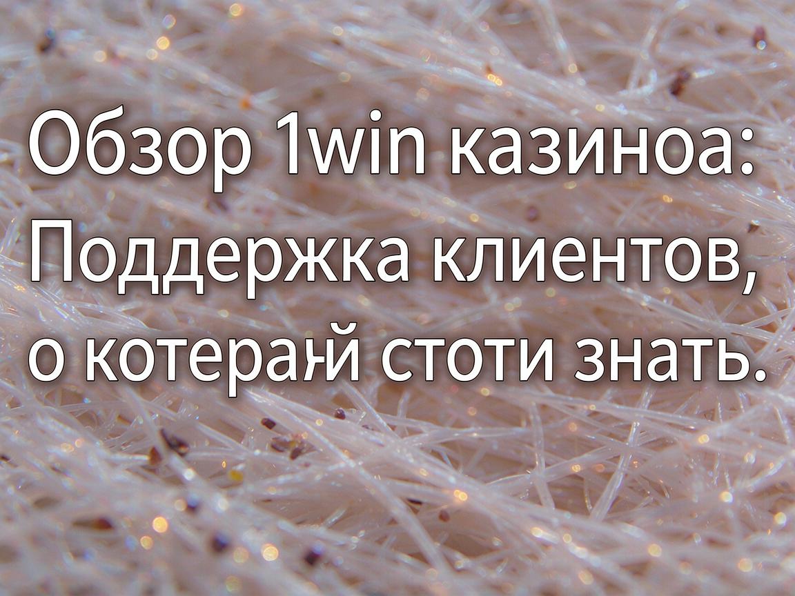 Обзор 1win казино: Поддержка клиентов, о которой стоит знать