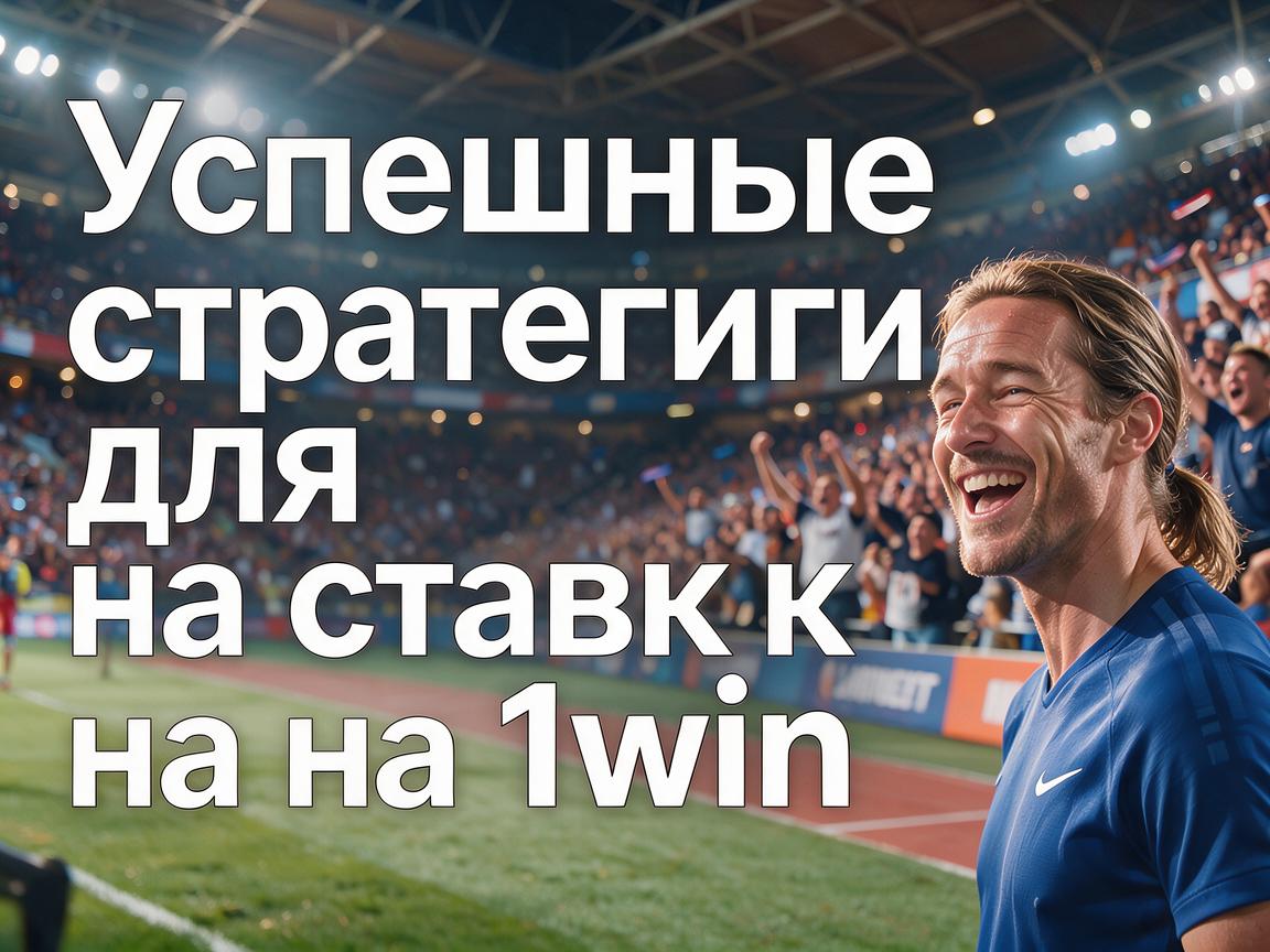 Успешные стратегии для ставок на спорт на 1win
