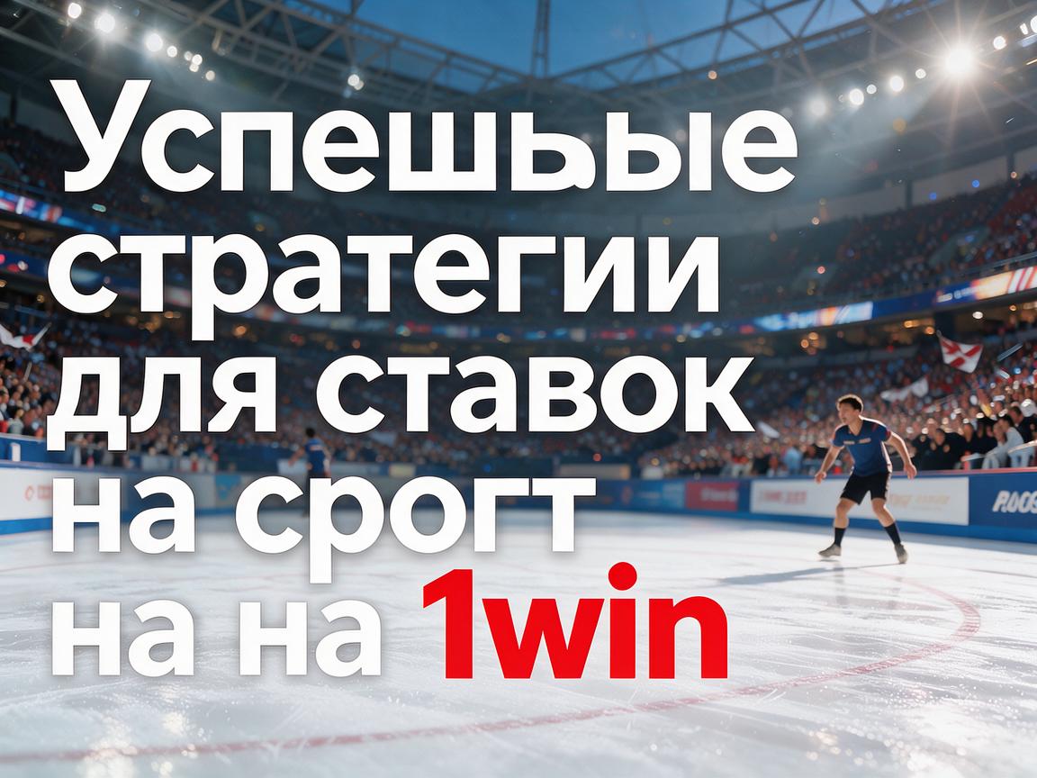 Успешные стратегии для ставок на спорт на 1win