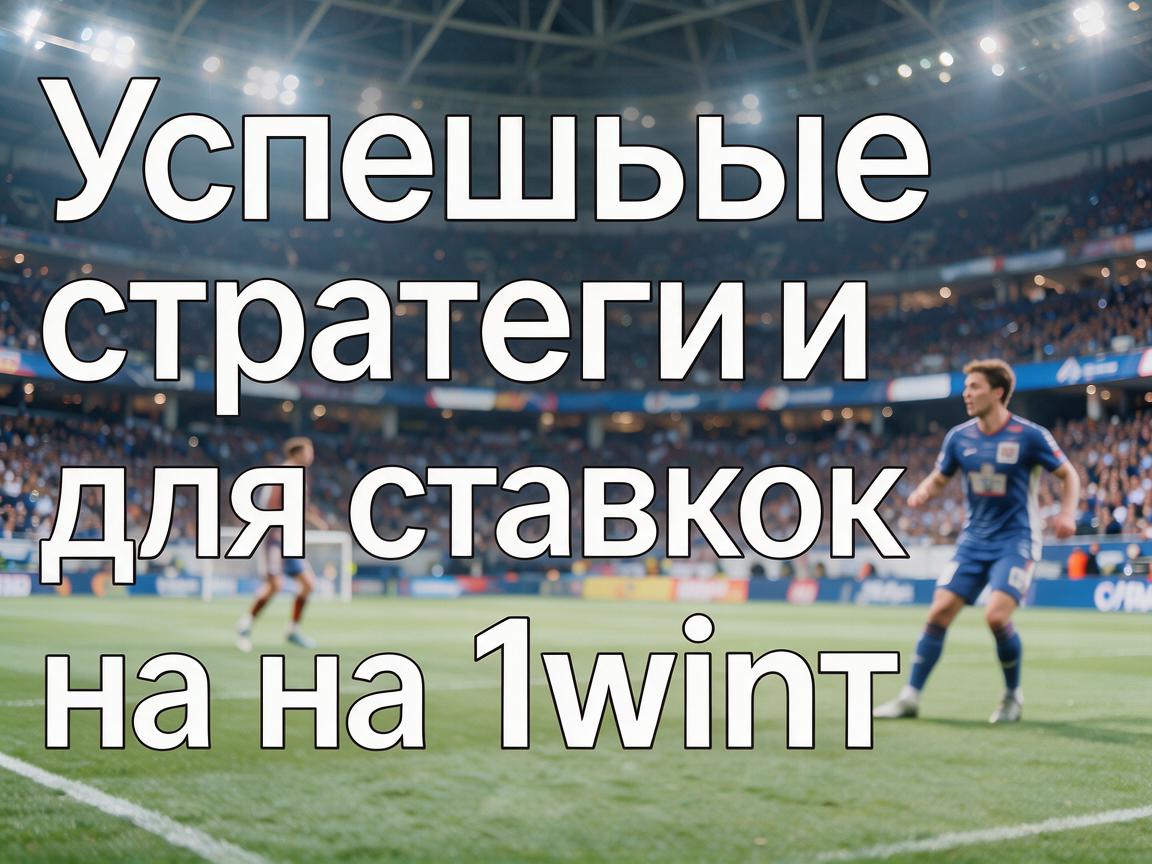 Успешные стратегии для ставок на спорт на 1win