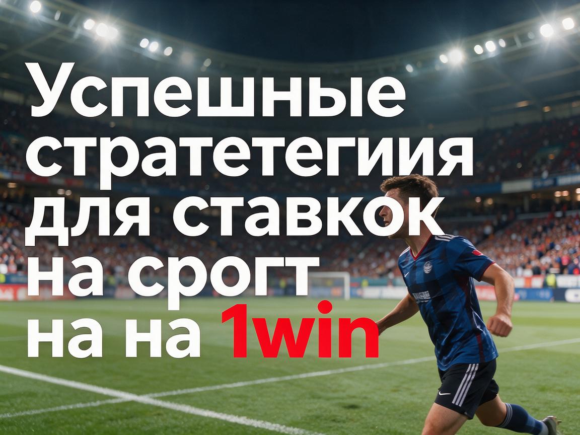 Успешные стратегии для ставок на спорт на 1win