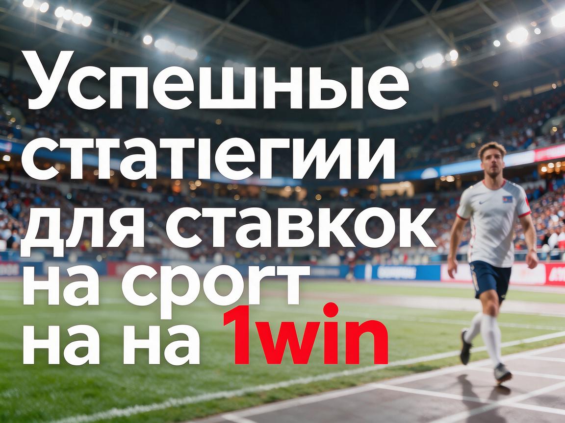 Успешные стратегии для ставок на спорт на 1win