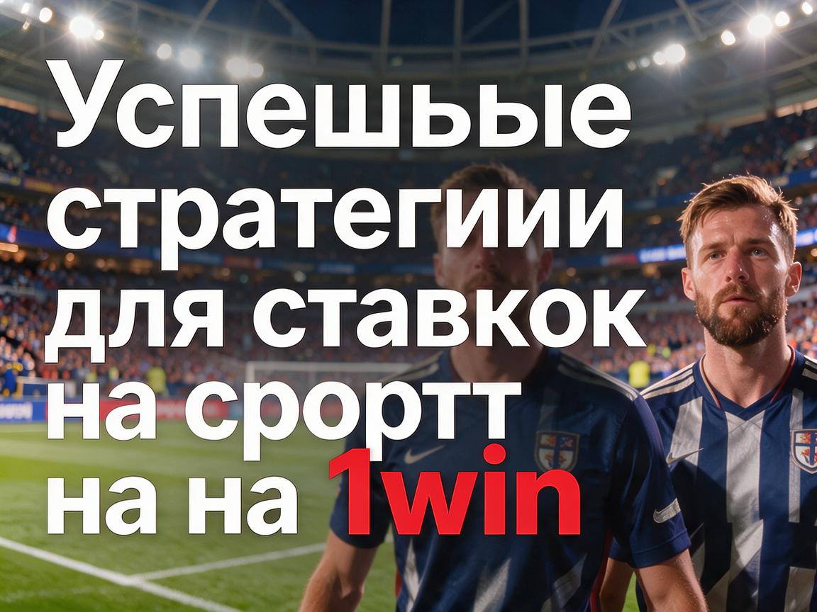 Успешные стратегии для ставок на спорт на 1win