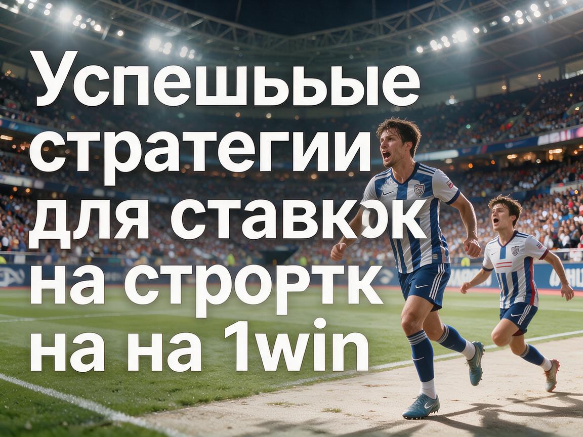 Успешные стратегии для ставок на спорт на 1win