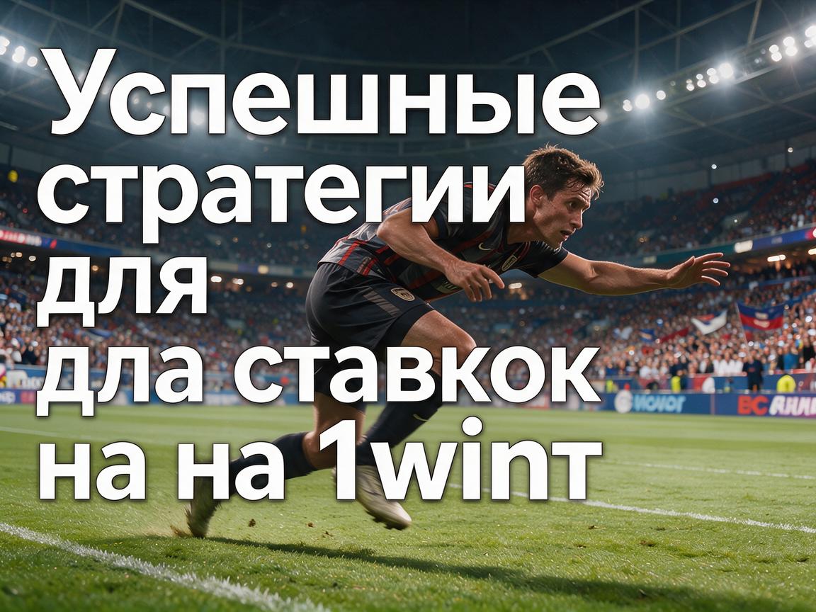 Успешные стратегии для ставок на спорт на 1win