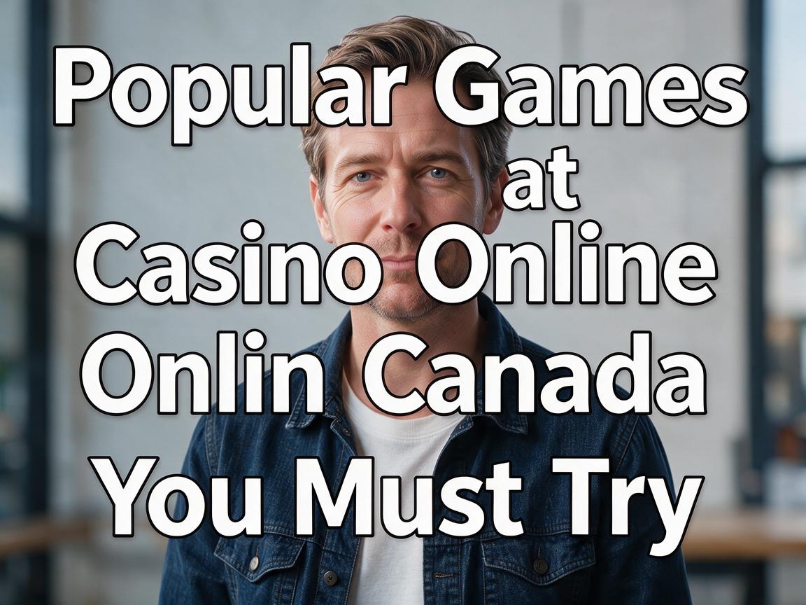 Popular Games at Casino Online Canada You Must Try