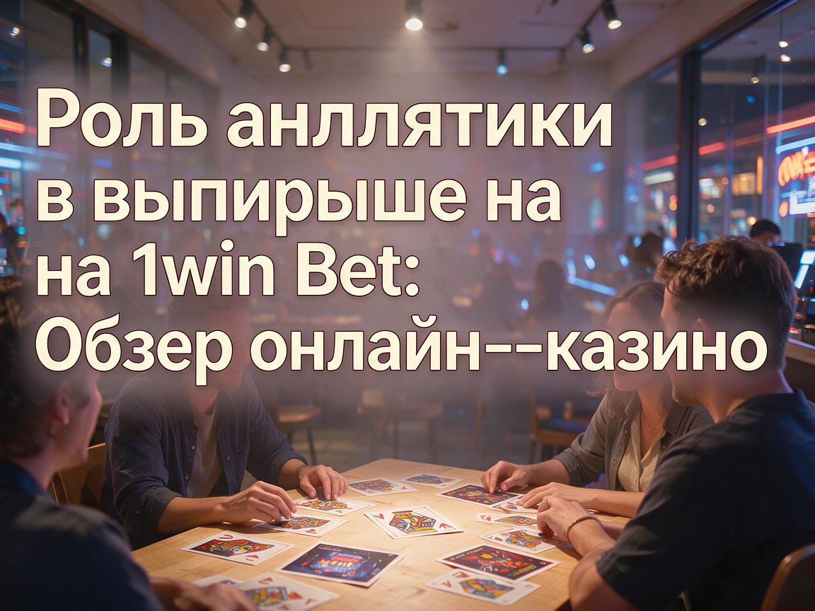 Роль аналитики в выигрыше на 1win Bet: Обзор онлайн-казино