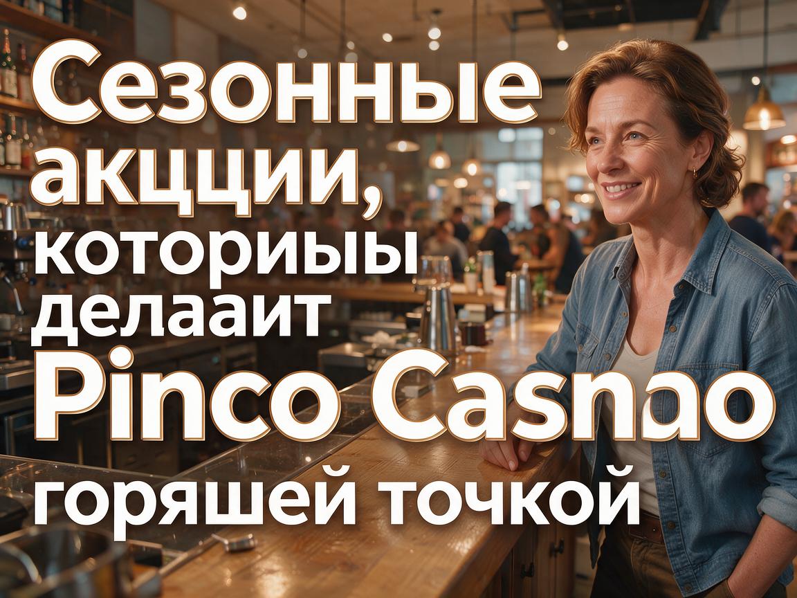 Сезонные акции, которые делают Pinco Casino горячей точкой