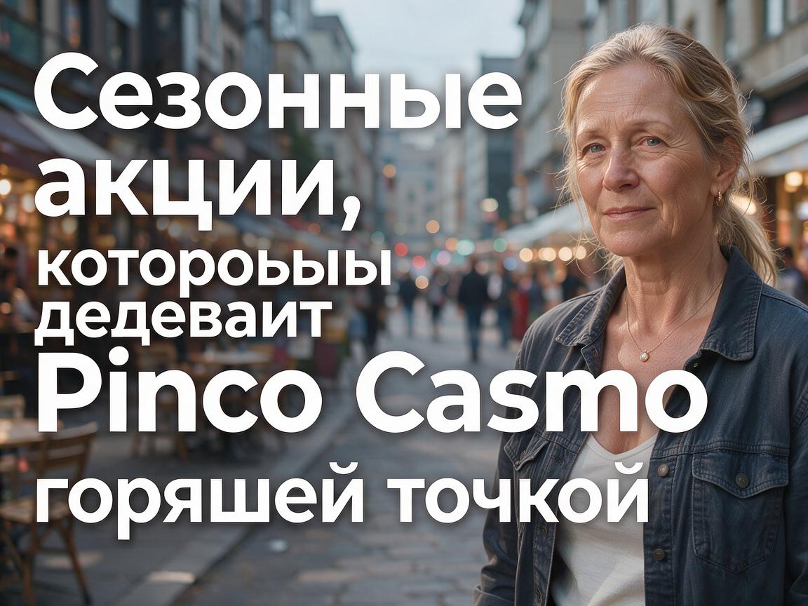 Сезонные акции, которые делают Pinco Casino горячей точкой