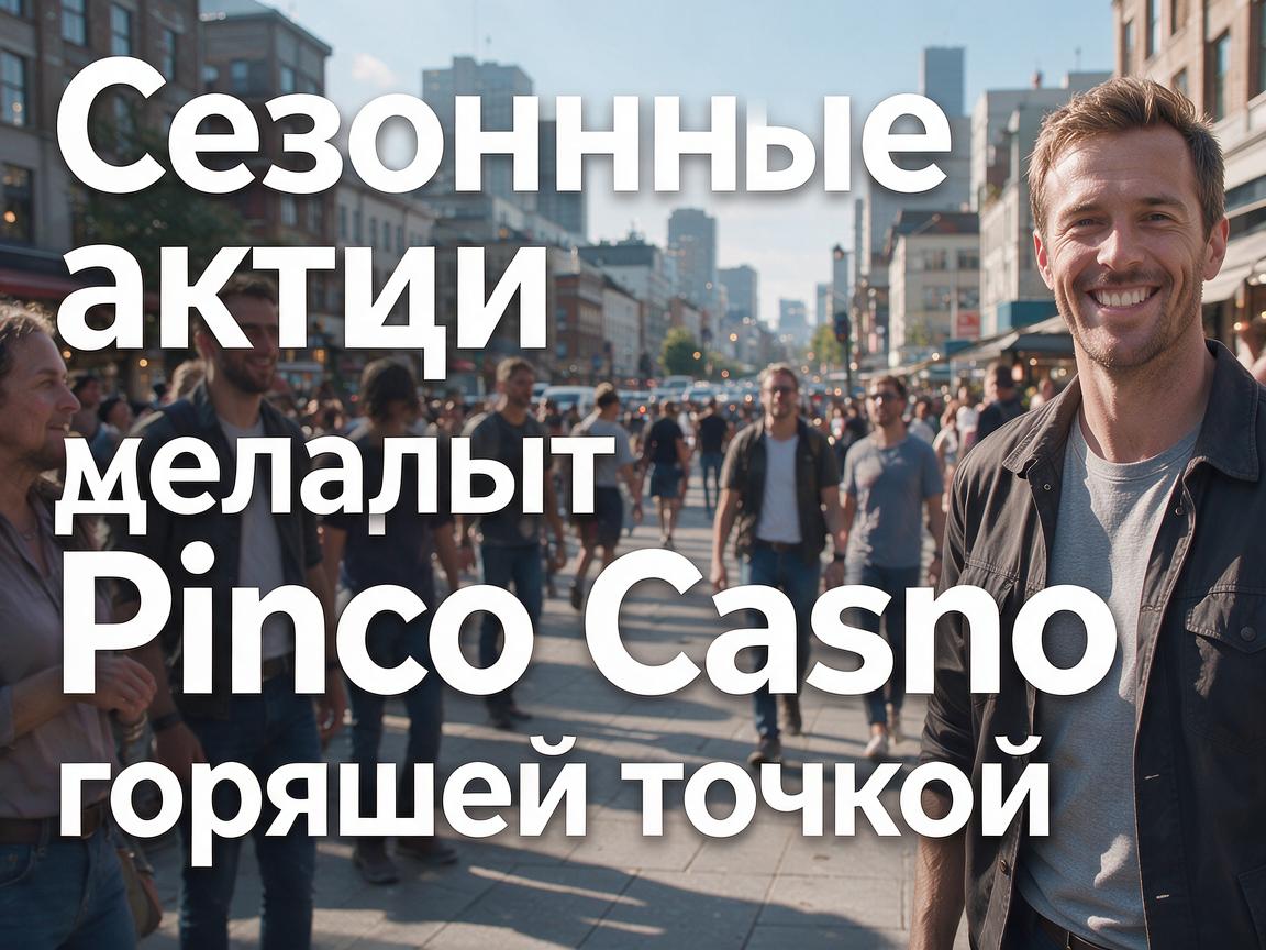 Сезонные акции, которые делают Pinco Casino горячей точкой