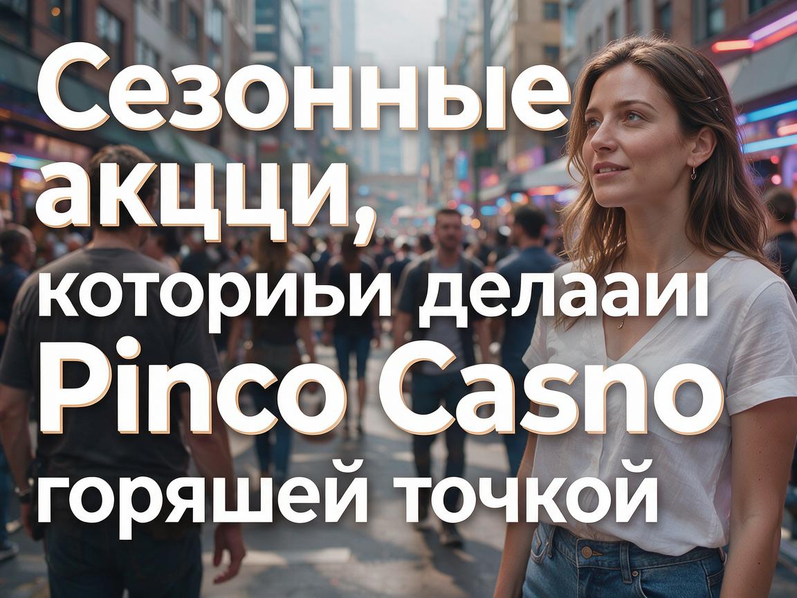 Сезонные акции, которые делают Pinco Casino горячей точкой
