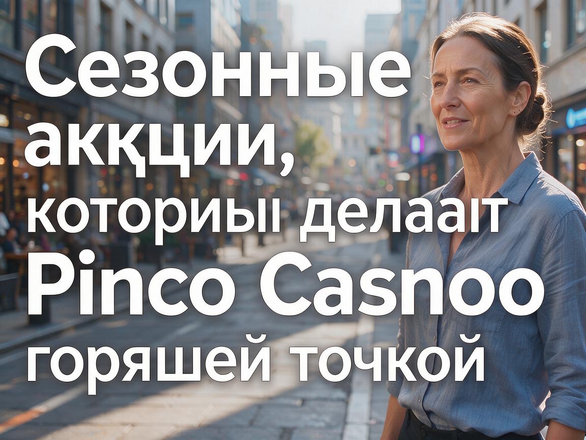 Сезонные акции, которые делают Pinco Casino горячей точкой