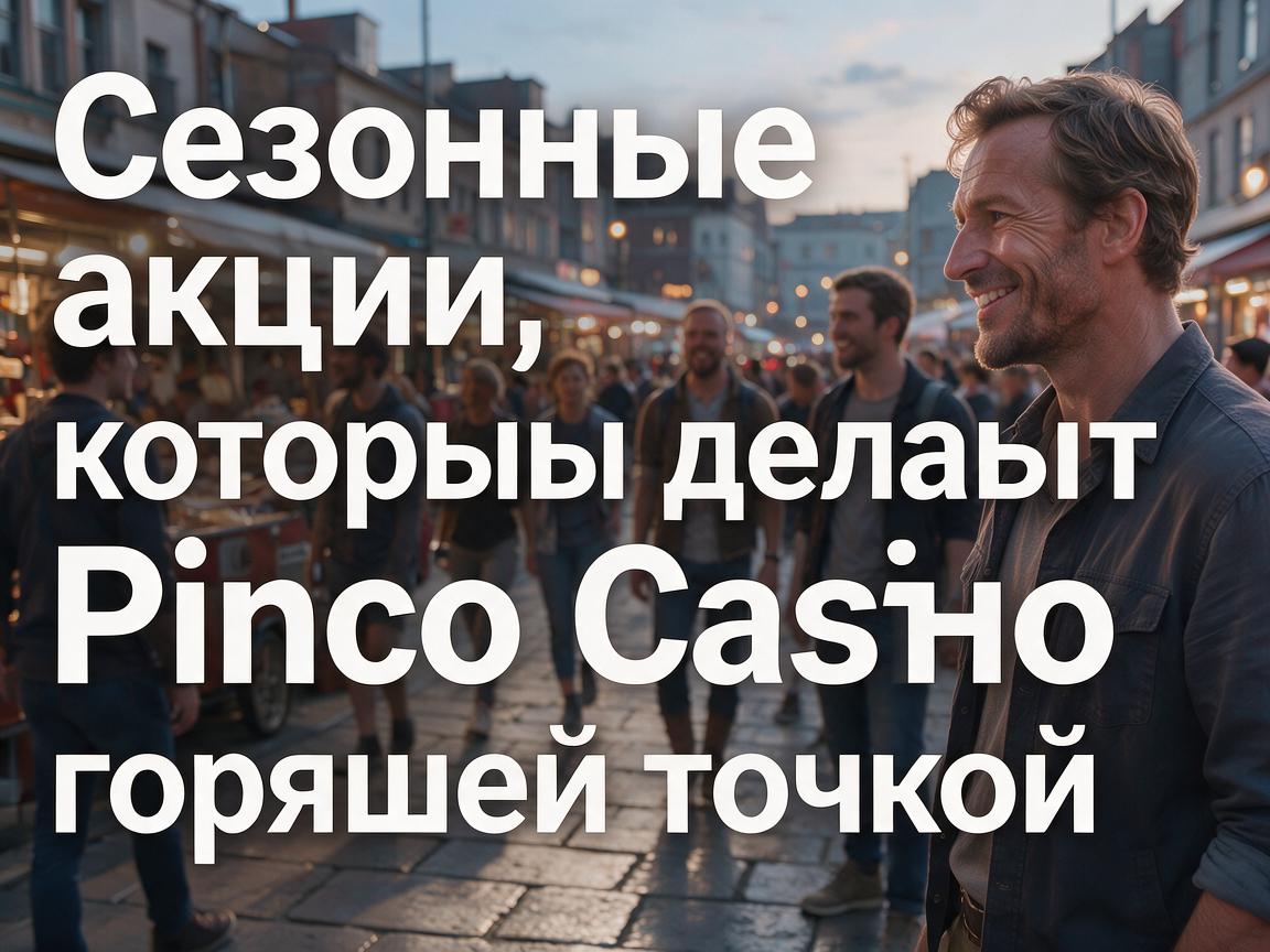 Сезонные акции, которые делают Pinco Casino горячей точкой