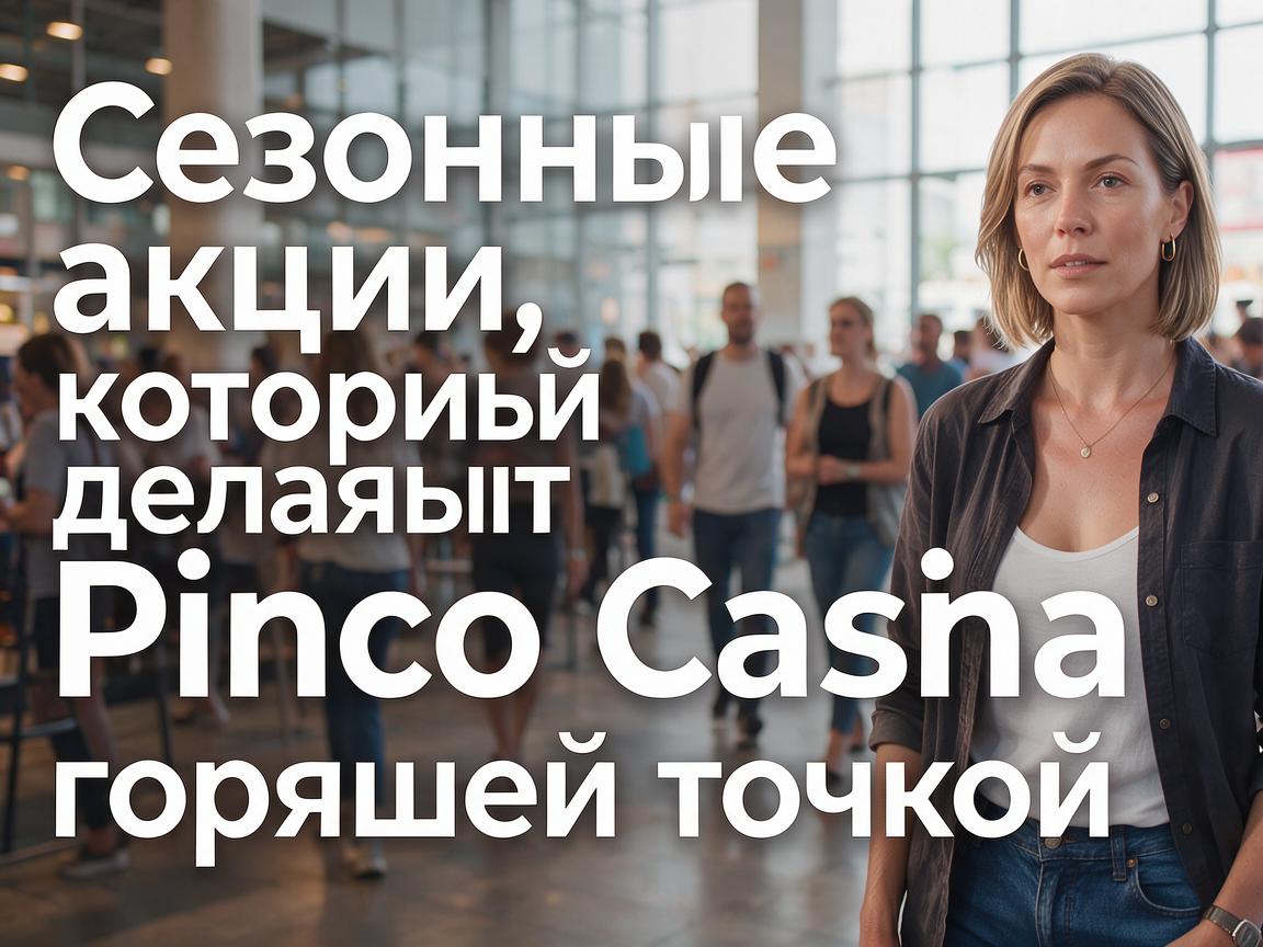 Сезонные акции, которые делают Pinco Casino горячей точкой