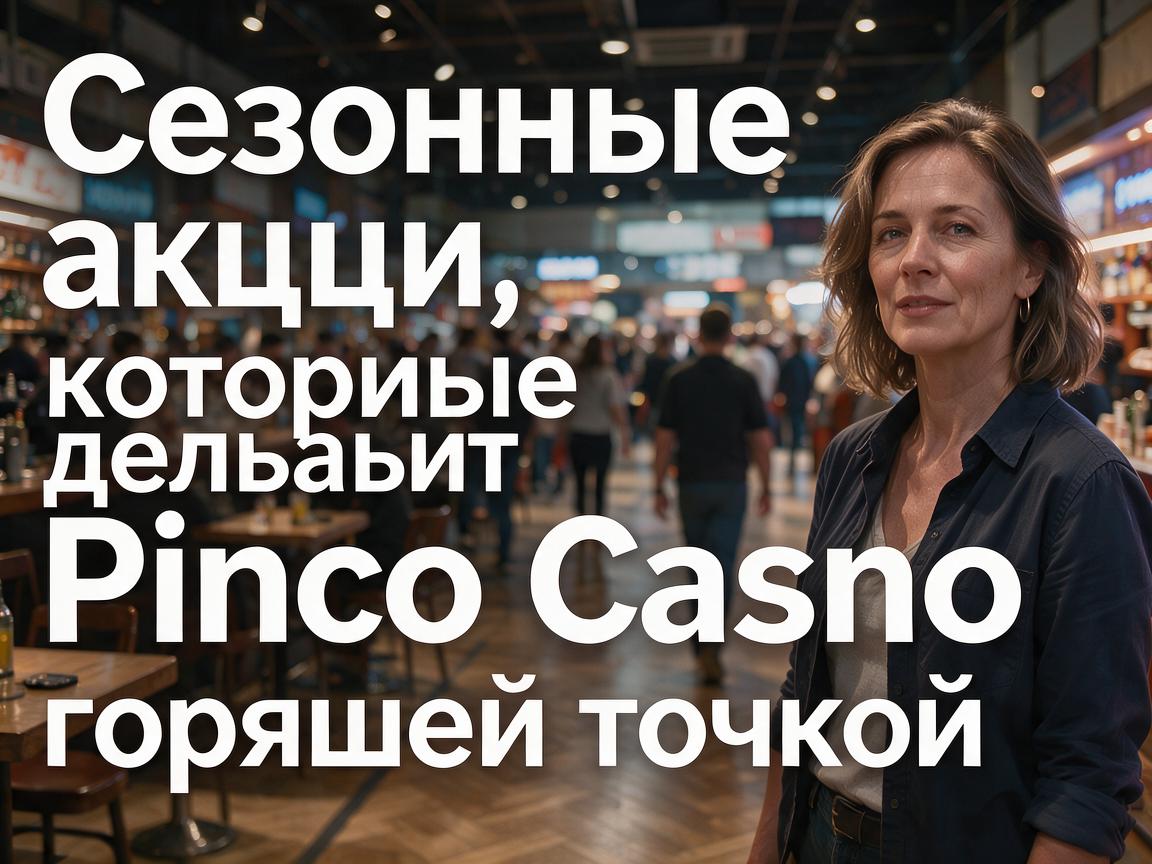 Сезонные акции, которые делают Pinco Casino горячей точкой