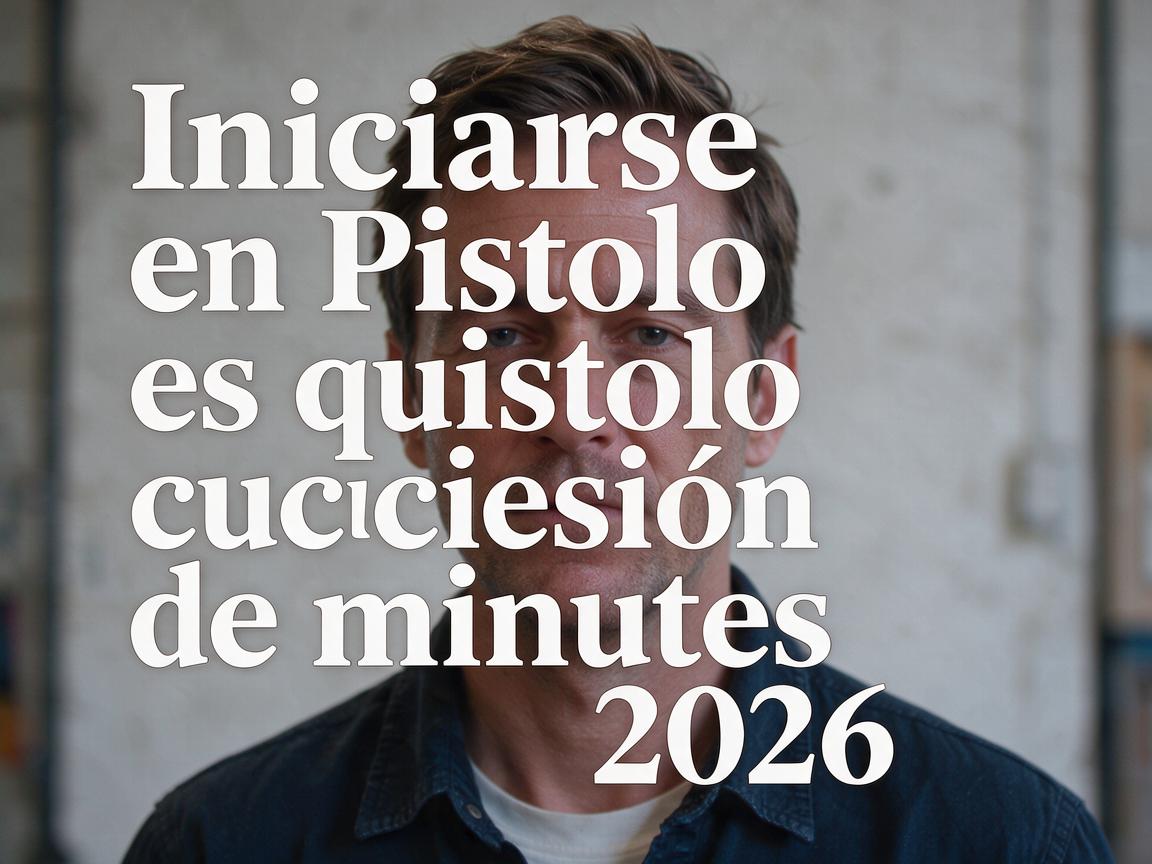 Iniciarse en Pistolo es cuestión de minutos 2026
