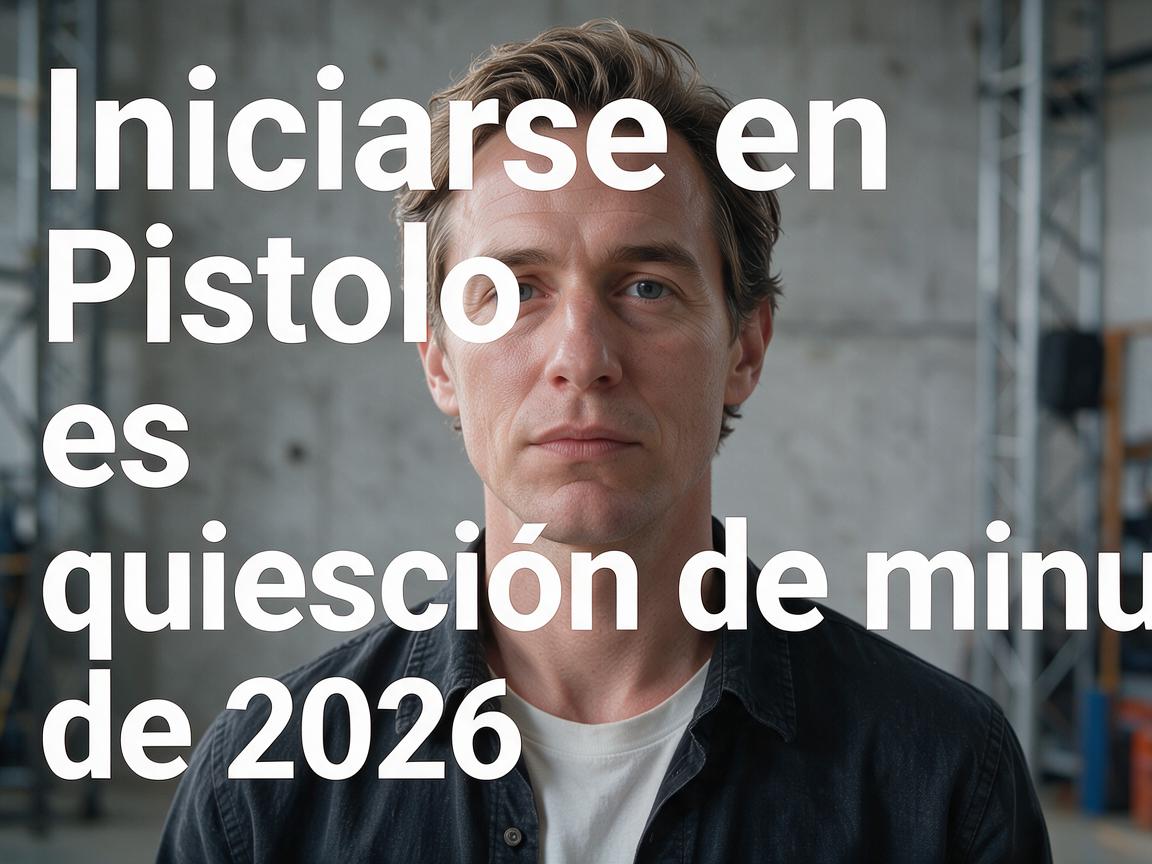 Iniciarse en Pistolo es cuestión de minutos 2026
