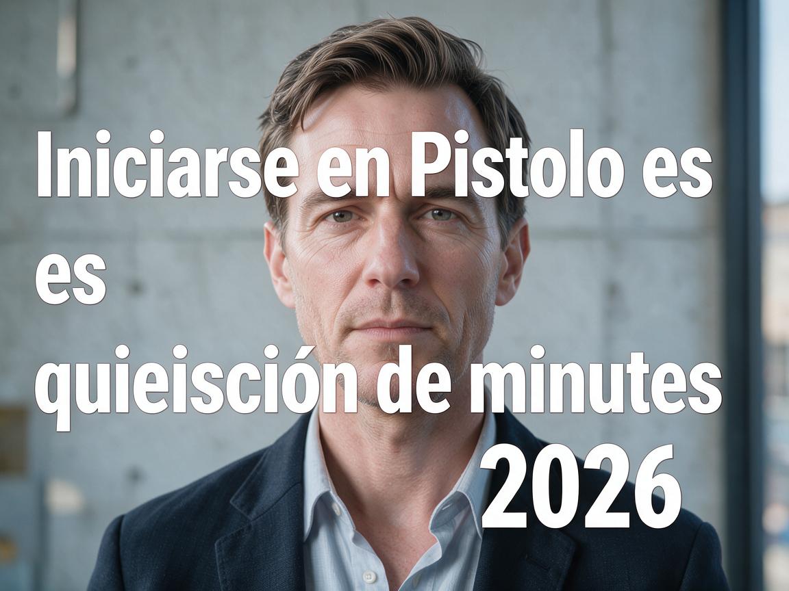 Iniciarse en Pistolo es cuestión de minutos 2026